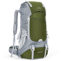 HOMIEE 50L Waterproof Hiking Backpack for Men Women, Lightweight Trekking Backpack with Rain Cover, Large Camping Rucksack for Outdoor Sports Travel Hiking Cycling Climbing Mountaineering