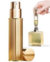 ASADAYS Perfume Atomiser Refillable - 10ml Portable Travel Spray Bottle, Leak Proof Mini Size Perfume Atomizer Bottom Filling, Cologne Dispenser with Men and Women