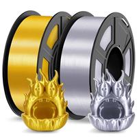 TECBEARS PLA Filament 1.75mm Silk, 3D Filament PLA for 3D Printer
