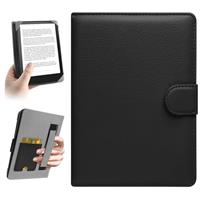 HoYiXi Universal Case for 6-6.8 inch E-Book Reader Compatible with 6.8" Kindle Paperwhite/6" All-new Kindle 2022 &2019/Kobo Clara HD/Kobo Clara 2E,6" EReader Protective cover Built-in pocket,Black