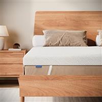 NewentorLife Mattress Topper with Washable Cover OEKO-TEX and CertiPUR-US Certified