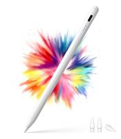 Pencil for iPad (2018-2025), USB-C Fast Charging Stylus Pen with Palm Rejection Tilt Sensitivity for Air M3/M2 11"/13"/5/4/3, Mini 7/6/5, Apple iPad 11/10/9/8/7/6, iPad Pro M4 13"/12.9/11