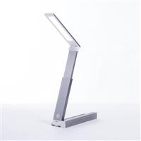 Daylight Anita Floor Lamp - The Ultimate Sewing and Quilting Light with Magnifying Lens, Phone Clamp, Storage Tray and Adjustable Brightness, Metallic Gold