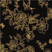 ICYEHAO Black and Gold Marble Peel and Stick Wallpaper, 40cm