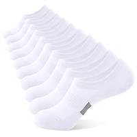 BUDERMMY Trainer Socks for Womens No Show Ankle Socks Invisible Non Slip Ladies Cotton Sports socks Low Cut Casual Socks Women 5 Pairs