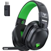 WESEARY 3D Wireless Gaming Headset with Microphone 2.4GHz & Bluetooth Gaming Headphones for PS4, PS5, PC, Switch, Laptop, Mobile, Wireless Headsets with Crystal Clear Mic, 50mm Drivers