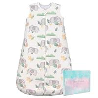 SIMYJOY Baby Sleeping Bag 1.5 Tog Quilted Bamboo Sleeping Ba