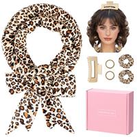 6 in 1 Pack Heatless Curls No Heat Curling Rod, Hair Curlers