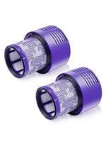 XIANGBIN 2 Pack V10 Filter for Dyson, Washable Filter Compatible with Dyson V10 SV12 Cordless Cyclone Series, V10 Absolute, V10 Animal, V10 Total Clean