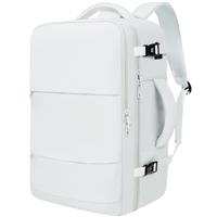 BAGAIL Travel Backpack, Light - Waterproof - USB Port, Quick Check Hand Luggage Backpack, Cabin Bags and Underseat Carry-Ons, Great to Use as Laptop Backpack or Casual Backpack