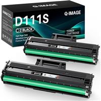 Q-image 44A CF244A Black Toner Cartridges Replacement Compatible with HP 44A CF244A for Laserjet Pro M15w M15a MFP M28w M28a Printer