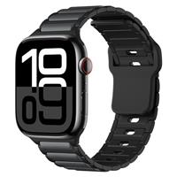 Compatible with Apple Watch Strap 49mm 46mm 45mm 41mm 40mm Dual-Colour Silicone Band, Soft Replacement Bands for iWatch Strap Series 10/9/8/7/6/5/4/Se/Ultra2