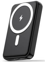 Wasuka Magnetic Power Bank, 10000mAh Fast Charging PD 20W Portable Charger Compatible with Magsafe Battery Pack, Wireless Power Bank with USB-C Input & Output for iPhone 16/15/14/13/12 Series