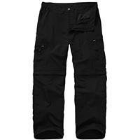 Winebox Walking Hiking Trousers Mens, Convertible Zip Off Lightweight Quick Dry Breathable Cargo Fishing Safari Camping Travel Pants