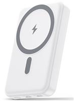 Wasuka Magnetic Power Bank, 10000mAh Fast Charging PD 20W Portable Charger Compatible with Magsafe Battery Pack, Wireless Power Bank with USB-C Input & Output for iPhone 16/15/14/13/12 Series