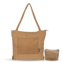 homchen Corduroy Tote Bag with Zipper Waterproof Cord Tote B