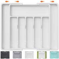 Lifewit Cutlery Drawer Organiser, Expandable Utensil Tray for Kitchen