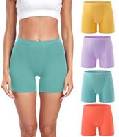 wirarpa Women's Boxer Briefs Modal Boyshort Panties Ultra Soft Ladies Boxers Underwear Under Dress Skirt Multipack