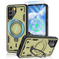 Jshru for iPhone 13 Pro Case with Screen Protector [2 Pack]