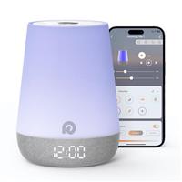 Dreamegg Sleep Trainer Clock for Kids - White Noise Machine with 34 Soothing Sounds, Alarm Clock with Lights, Ok to Wake, Nap Timer