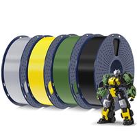 SUNLU PLA Plus 3D Printer Filament, Upgraded PLA+ 3D Printing Filament 1.75mm