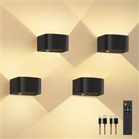 FULEN 4Pack Wall Lights with Motion Sensor