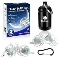 Naiicute Motorcycle Ear Plugs Motorbike Earplugs[2 Pairs], Wind Noise Reduction,Traffic Still Audible and Prevent Hearing Damage, Reusable Earbuds for Motorsports, Touring, Racing, Work,Commuting