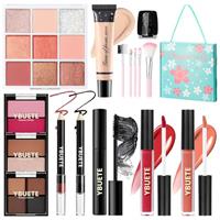 YBUETE Makeup Kit for Teens Girls Women,Portable Makeup Present Set for Beginners & Professionals, Travel Makeup Kit,Cosmetic Bundle Include Foundation Eyeshadow Palette Lipstick Eyeliner Mascara