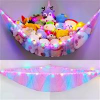 Unicorn Castle Toy Hammock For Stuffed Animals Bear Storage