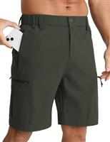 APTRO Mens Cargo Hiking Shorts Outdoor Lightweight Golf Casual Shorts for Men with 5 Zipper Pockets