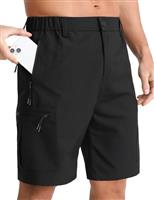 APTRO Mens Cargo Hiking Shorts Outdoor Lightweight Golf Casual Shorts for Men with 5 Zipper Pockets