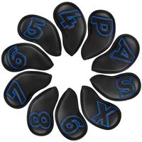 Craftsman Golf Magnetic Closure 10pcs/set White Iron Headcov