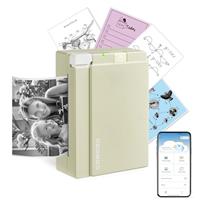 ORGBRO X3 Sticker Printer, Portable Mini Thermal Printer, Photo Sticker Maker for Study Notes, Planner, Photos