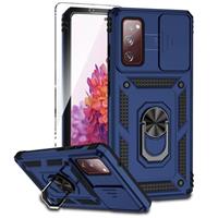 Xzmysxg for Samsung Galaxy S25 Plus Case, [Built-in Slide Ca