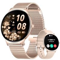 SIEMORL Smart Watch for Women,1.43" Fitness Watch Answer/Make Calls/Voice Assistant with Heart Rate SpO2 Sleep Monitor,Activity Tracker,Step Counter Smartwatch for iOS Android