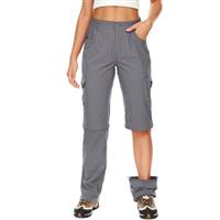 Walking Trousers Women Cargo Pants Waterproof Summer Quick Dry Convertible Stretch Outdoor Casual UPF 50 Hiking Zip Off