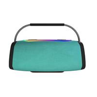 Portable Bluetooth Speaker with 24W Stereo Sound, BassUp, BT5.3, 24-Hour Playtime, IP6 Waterproof Wireless Pairing Speaker with Built-In Mic, RGB Multi-Color Rhythm Lights for Outdoor/Party/Gifts