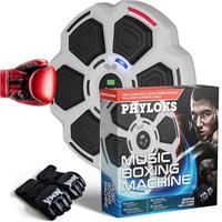 Music Boxing Machine, Smart Music Boxing Machine Kids & Adults, Punching Machine, Musical Boxing Machine Wall Mounted, Boxing Gifts for Boys, Smart Boxing Machine, Boxing Music Machine with Gloves