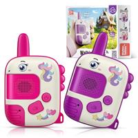 Wootoyz Walkie Talkies for Kids, Gifts for 3 4 5 6 7 Year Old Girls Toys Age 3-8 for Girl Kids Walkie Talkies Toys for 3-7 Year Old Girl Xmas Gifts Age 3-6 Unicorn Gift Girls Birthday Presents