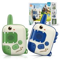 Wootoyz Walkie Talkie Kids, Toys for 3 4 5 6 Year Old Boys Gifts for Boy Age 4-6 Kids Walkie Talkie Garden Toys Dinosaur Toys for Boys Age 3-8 Outdoor Toys Kids Camping Accessories Walky Talky