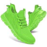 CAIQDM Mens Trainers Running Shoes Leisure Sneakers Mesh Walking Gym Tennis Shoes Lightweight Breathable Sports Outdoor Fitness Jogging