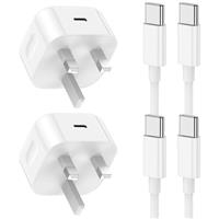 iPhone 15 16 Charger Cable and Plug, 20W Apple USB C Plug and Type C to C Cable for iPhone 16 Pro/16 Pro Max/15 Pro Max