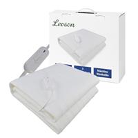 LEVSON Cozy Far Infrared Heated Underblanket Double, Electric Bed Blanket Warmer with 3 Heat Settings & Comfort Controller, Machine Washable, 180x120cm