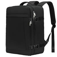Yankony Cabin Bags Underseat Cabin Bag, Small Travel Backpack Cabin Size Carry on Bag for Airplanes Multiple Pockets Comfort Airback Backpack Cabin Size for Men and Women