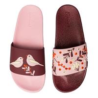 Dedoles Sliders & Slippers for Women, Men & Kids Non-Slip Shower Sandals Funny Designs Beach Shoes for Home Garden Bathroom Poolside Gift