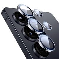 ESR for Samsung Galaxy S25 Ultra Camera Lens Protector, Individual Lens Protectors, Scratch-Resistant Ultra-Thin Tempered Glass with Aluminum Edging, Galaxy S25 Ultra Case Friendly, 2 Set, Black