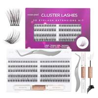 Ocean Pearl Cluster Lashes Kit DIY Individual Eyelash Extension Kit False Eyelashes