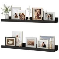 Feihorrm Floating Shelves Set of 2, Nursery Book Shelves for Toys Storage, Kids Bookshelf Wall Mounted for Living Room Bedroom Decor Books Photo Frames