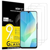 NEW'C 3 Pack Designed for Samsung Galaxy A13 4G / Galaxy A13 5G, Screen Protector Tempered Glass, Case Friendly Anti Scratch Bubble Free Ultra Resistant