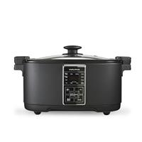 Morphy Richards Multifunction 10-in-1 Food Multicooker, 6.5L, Fry, Roast, Steam, Sear, Saute, Rice, Slow Cooker, LED Control Panel, Aluminium Non Stick Pot, Dishwasher Safe, 1350W, Matte Black, 560007